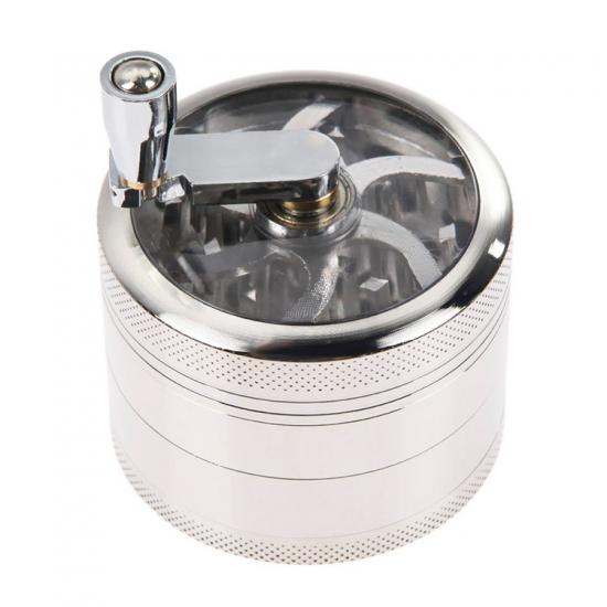2.4 Inch Herb Mill 4-Piece Aluminium Spice Mill Herb Grinder 2.4 Inch Herb Mill 4-Piece Aluminium Spice Mill Herb Grinder