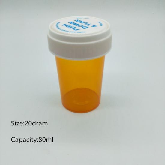 20 dram Reverse Cap Vials with Child Resistant 20 dram Reverse Cap Vials with Child Resistant