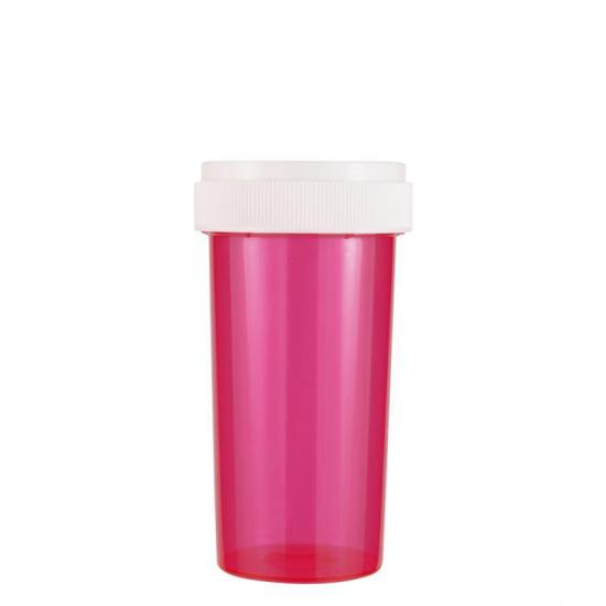 New Design Plastic Child Resistant Push Down and Turn Vials New Design Plastic Child Resistant Push Down and Turn Vials