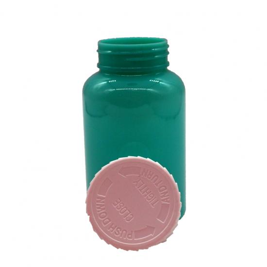 250ML PET Pill Vial Bottles with Child Resistant Cap 250ML PET Pill Vial Bottles with Child Resistant Cap