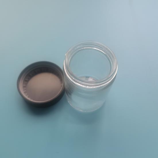 2oz Arch Clear Child Resistant Glass Jar with Child Proof 2oz Arch Clear Child Resistant Glass Jar with Child Proof