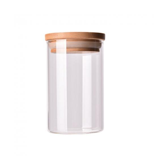 2OZ Custom Printing Child Safe Glass Jar with Bamboo Lid 2OZ Custom Printing Child Safe Glass Jar with Bamboo Lid