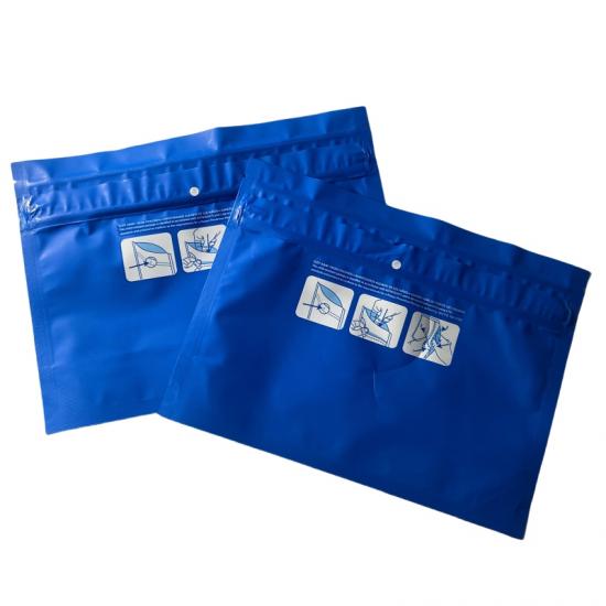 3.5g 7g 14g 28g Child Resistant Dry Flower Mylar Bag