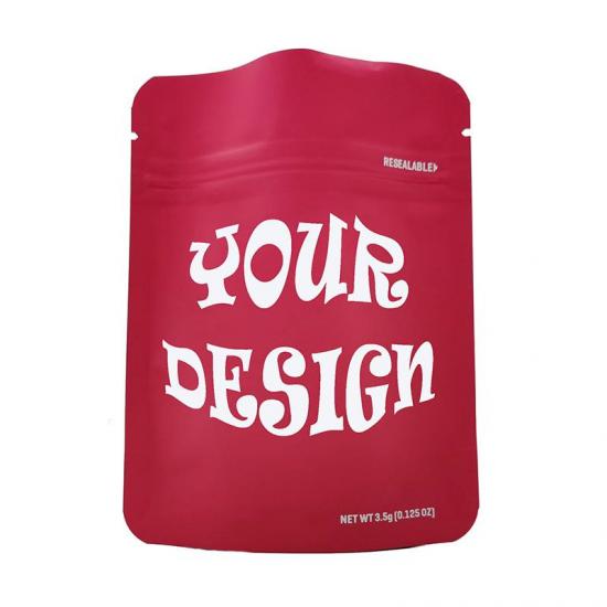 3.5g Mylar Smell Proof Bags Custom Printed Heat Seal Child 3.5g Mylar Smell Proof Bags Custom Printed Heat Seal Child