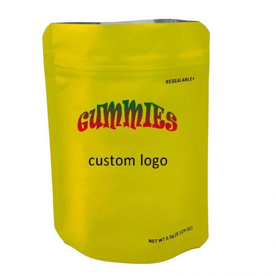 3.5g Mylar Smell Proof Bags Custom Printed Heat Seal Child 3.5g Mylar Smell Proof Bags Custom Printed Heat Seal Child