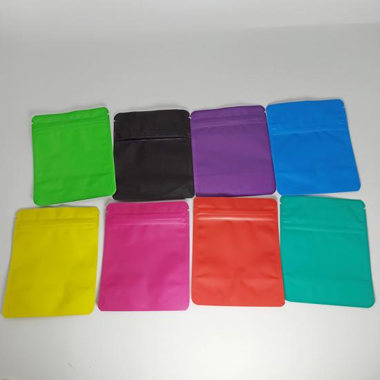 3.5g Plastic Children resistant regular zipper Customized 3.5g Plastic Children resistant regular zipper Customized