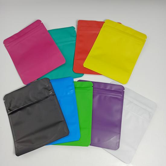 3.5g Plastic Children resistant regular zipper Customized 3.5g Plastic Children resistant regular zipper Customized