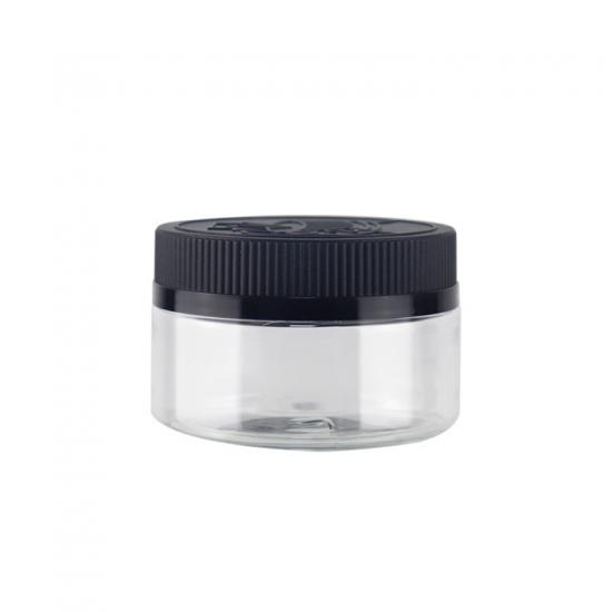 3.5g Smell Proof Jar Empty Clear Round Flower Containers 3.5g Smell Proof Jar Empty Clear Round Flower Containers