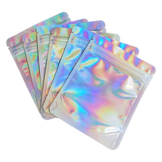 3.5g Stock Stand Up Laser Mylar Bag with Child Proof Zipper 3.5g Stock Stand Up Laser Mylar Bag with Child Proof Zipper