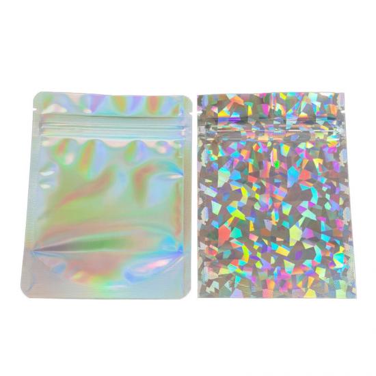 3.5g Stock Stand Up Laser Mylar Bag with Child Proof Zipper 3.5g Stock Stand Up Laser Mylar Bag with Child Proof Zipper