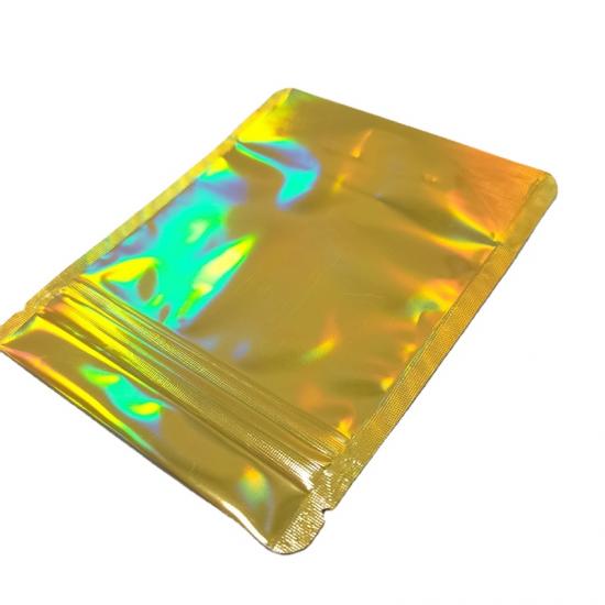 3 Side Resealable Smell Proof Metallic Mylar Ziplock Black 3 Side Resealable Smell Proof Metallic Mylar Ziplock Black