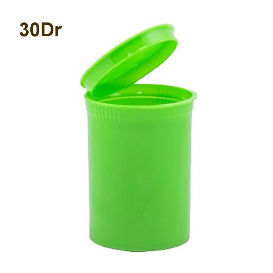 30Drams /3.75oz Squeeze Top Hinged Lid Containers 30Drams /3.75oz Squeeze Top Hinged Lid Containers