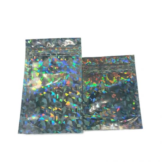 4*5inches 3.5g Holographic triangle CR zipper mylar bag 4*5inches 3.5g Holographic triangle CR zipper mylar bag