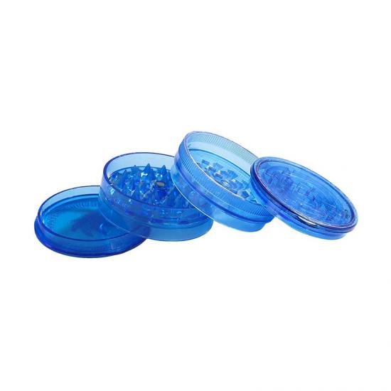 4-Piece Herb Spices Grinder Plastic Crusher with Pollen 4-Piece Herb Spices Grinder Plastic Crusher with Pollen