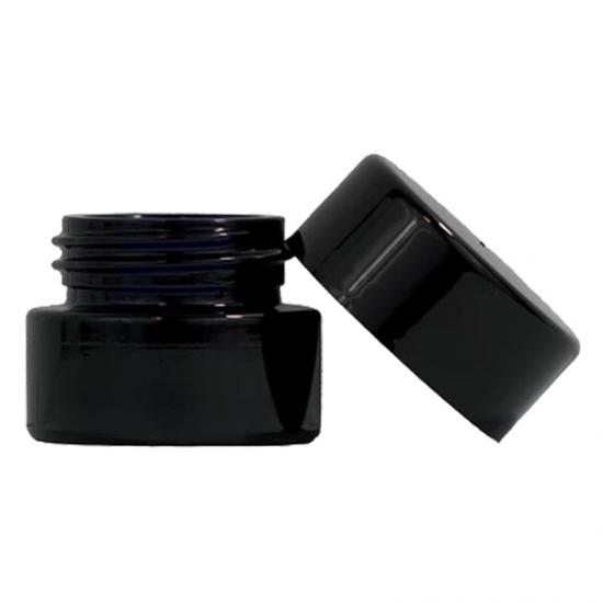 5 ml UV Glass Concentrate Containers Black 5 ml UV Glass Concentrate Containers Black