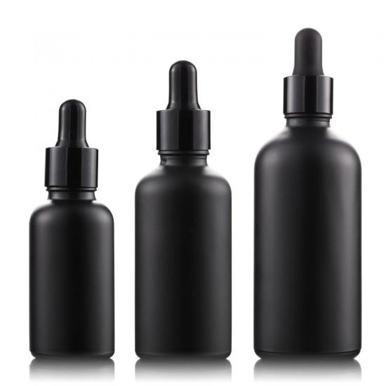 50ml Black Matte Frosted Storage Concentrate Dropper Bottles 50ml Black Matte Frosted Storage Concentrate Dropper Bottles