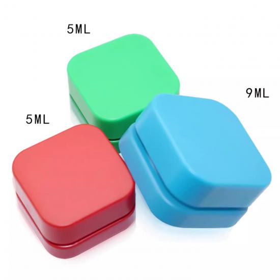 5ml 7ml 9ml Clear Square Glass Concentrate Containers Jars 5ml 7ml 9ml Clear Square Glass Concentrate Containers Jars