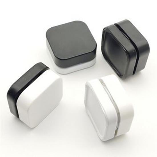 5ml 9ml Black Square Glass Jar with Child Resistant Cap Eye 5ml 9ml Black Square Glass Jar with Child Resistant Cap Eye
