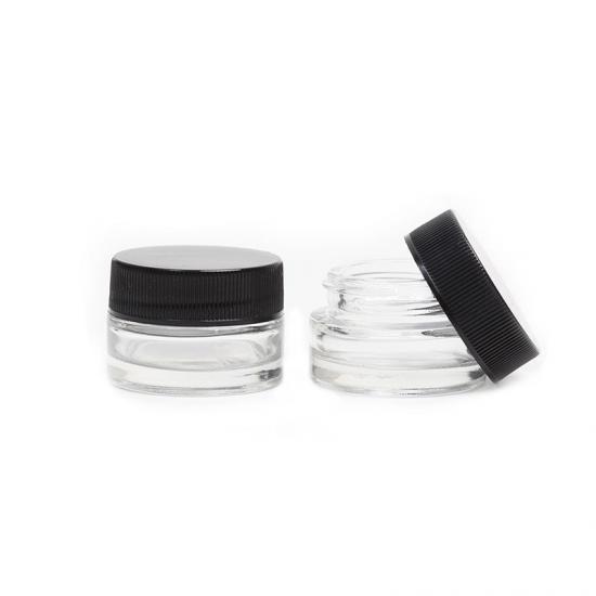5ml 9ml make up concentrate eco friendly cosmetic glass jar