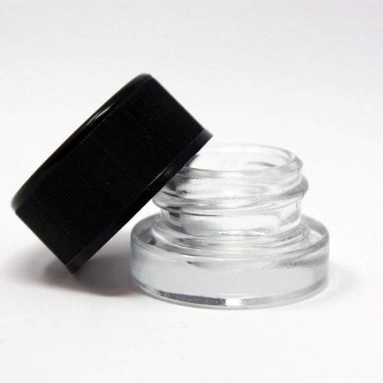5ML Child Resistant Clear Glass Concentrate Container with 5ML Child Resistant Clear Glass Concentrate Container with