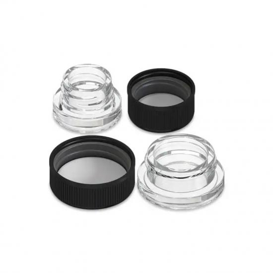 5ml glass concentrate jar cosmetic glass container 5ml glass concentrate jar cosmetic glass container