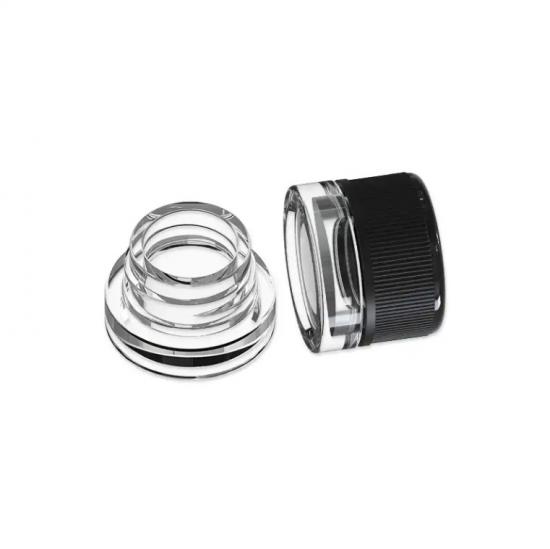5ml glass concentrate jar cosmetic glass container 5ml glass concentrate jar cosmetic glass container