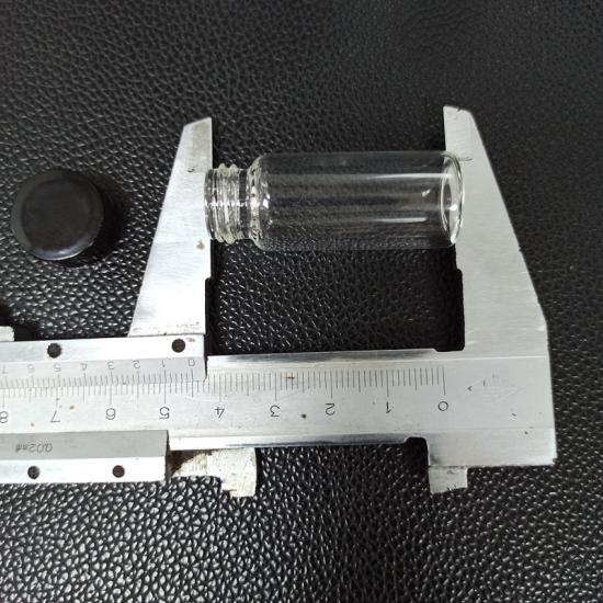5ML Transparent Clear Small Glass Vials Bottles Brown Sample 5ML Transparent Clear Small Glass Vials Bottles Brown Sample