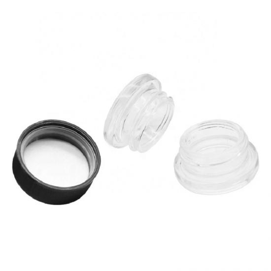5ml White Child Proof Glass Jar With Child childproof cap 5ml White Child Proof Glass Jar With Child childproof cap