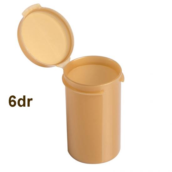 6 Dram Translucent Flip Top Container Flower Vials 6 Dram Translucent Flip Top Container Flower Vials