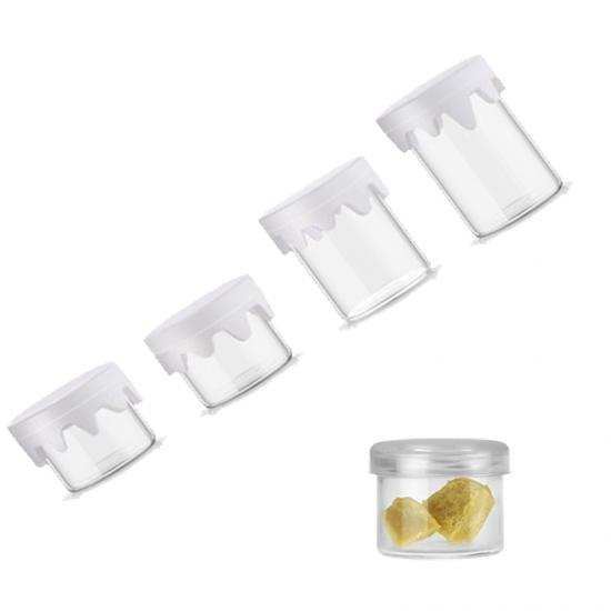 6ml Glass Wax Non-Stick Dab Jars for Concentrate with