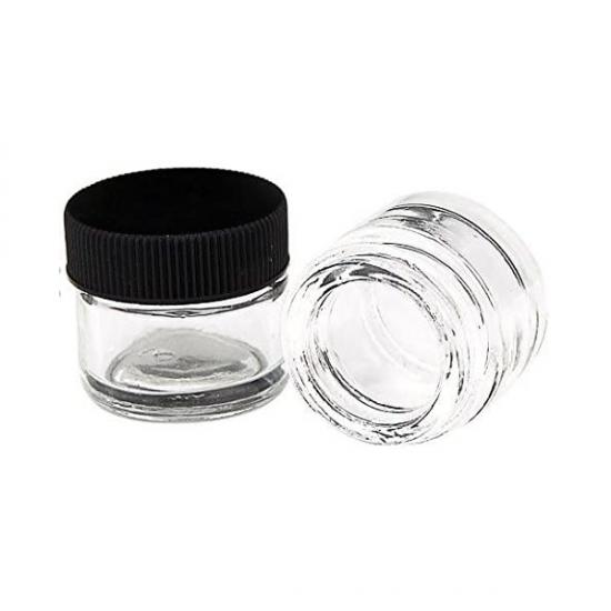 7ml Air Tight Smell Proof Child Resistant Premium Glass