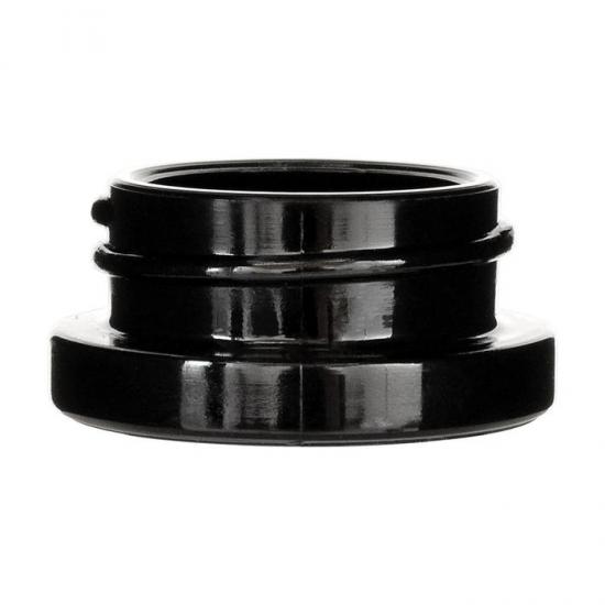 7ml black Child Proof Glass Jar With Child childproof cap 7ml black Child Proof Glass Jar With Child childproof cap