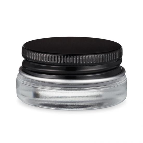 7ml Glass Clear Concentrate Container with Golden Aluminum 7ml Glass Clear Concentrate Container with Golden Aluminum