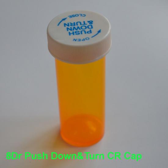 8dr Child-Resisitant Cap Push-down&Turn Lid vials 8dr Child-Resisitant Cap Push-down&Turn Lid vials