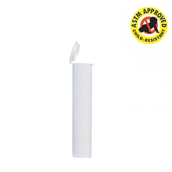 90 mm Squeeze Top Opaque Child Resistant Pre Roll Tube 90 mm Squeeze Top Opaque Child Resistant Pre Roll Tube