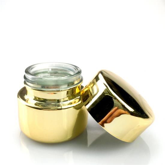 9ml Child Resistant Electroplate UV Glass Concentrate Jars 9ml Child Resistant Electroplate UV Glass Concentrate Jars