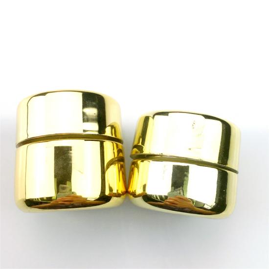 9ml Child Resistant Electroplate UV Glass Concentrate Jars 9ml Child Resistant Electroplate UV Glass Concentrate Jars