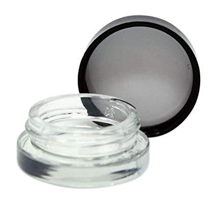 9ml Clear Child Proof Glass Jar With Child childproof cap 9ml Clear Child Proof Glass Jar With Child childproof cap