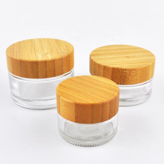 Airtight Smell Proof Glass Jar With Wooden Cap Child
