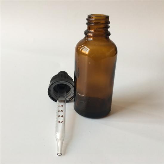 Amber Perfume Pipette Bottle with Clear Scale Dropper Amber Perfume Pipette Bottle with Clear Scale Dropper