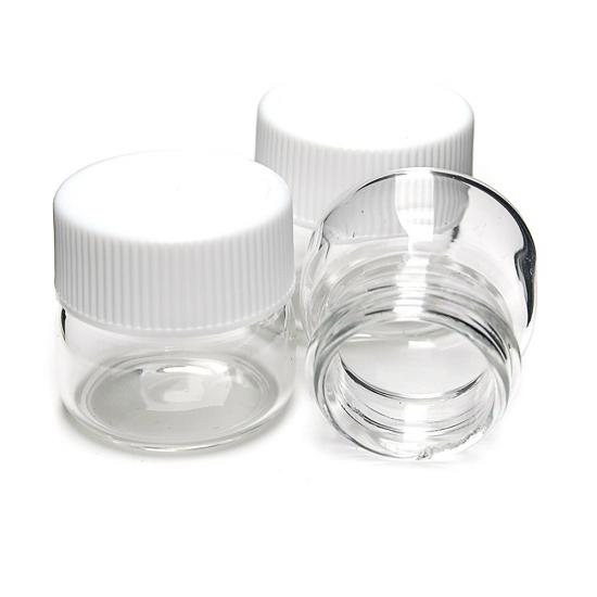 Arch 2oz Clear Child Proof Glass Jar with Child Resistant Arch 2oz Clear Child Proof Glass Jar with Child Resistant