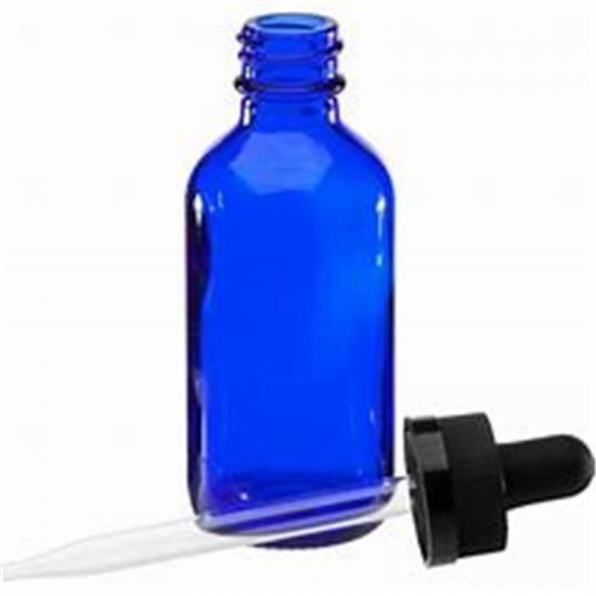 Blue Essential Oil Glass Bottle Blue Essential Oil Glass Bottle