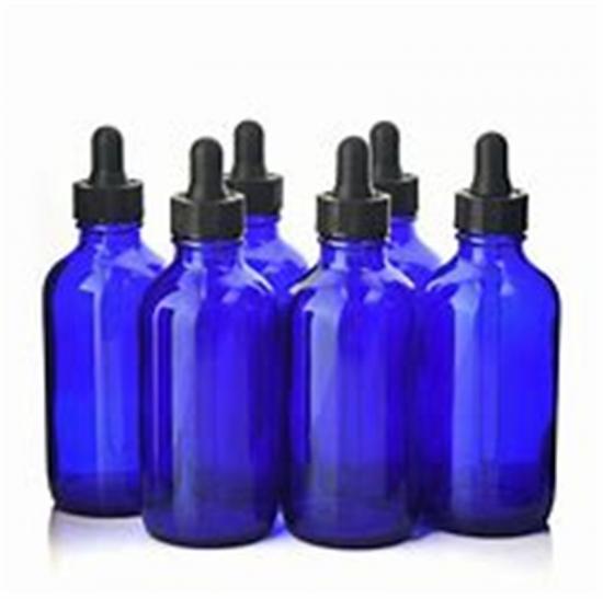 Blue Essential Oil Glass Bottle Blue Essential Oil Glass Bottle