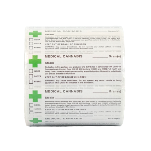 California Medical weed Strain Labels ROLL State Compliant California Medical weed Strain Labels ROLL State Compliant