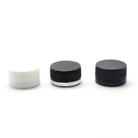 Child Resistan White opaque Glass Screw Top Jar