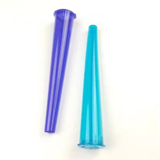 Child Resistant Plastic Conical Cone Tubes 109mm Pop Top