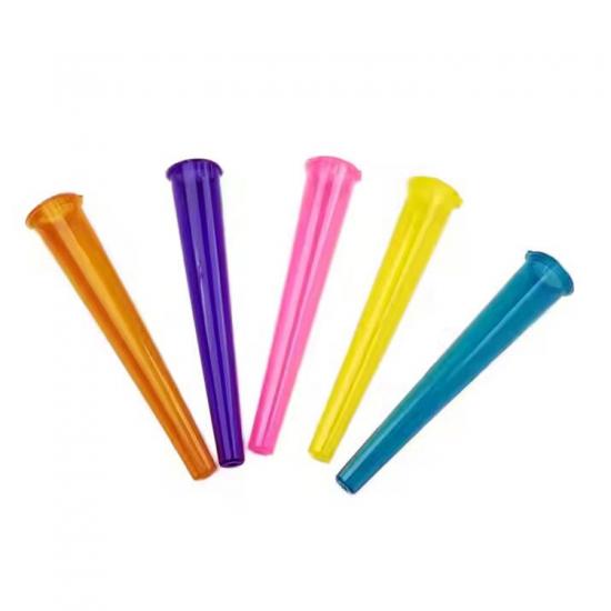 Child Resistant Plastic Conical Cone Tubes 109mm Pop Top Child Resistant Plastic Conical Cone Tubes 109mm Pop Top