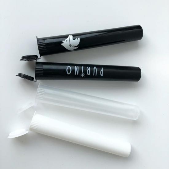 Child Resistant Pre Roll Plastic Pop Top Joint Tube Child Resistant Pre Roll Plastic Pop Top Joint Tube