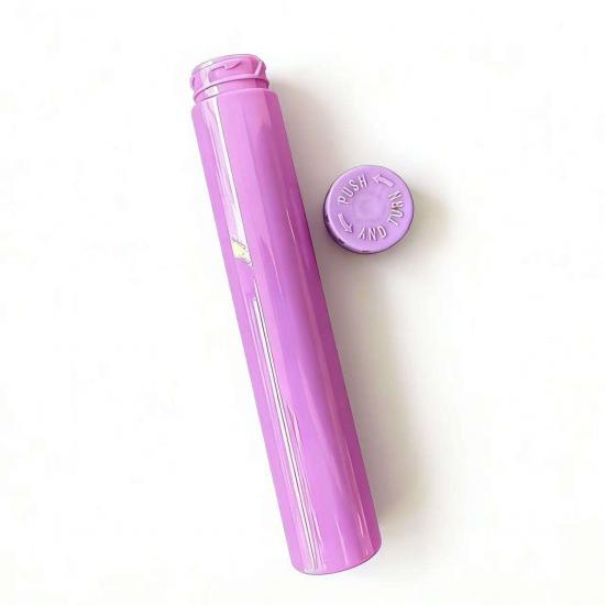 Child Resistant Tube-120mm 109mm 98mm PET Clear Child Proof Child Resistant Tube-120mm 109mm 98mm PET Clear Child Proof