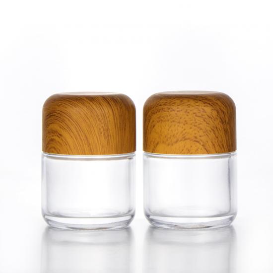 Childproof Glass Jars with Bamboo Child Resistant Lid for Childproof Glass Jars with Bamboo Child Resistant Lid for